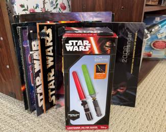 Star Wars games/toys in original boxes, some unopened