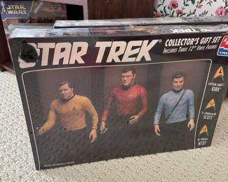 Star Trek games/toys in original boxes, some unopened