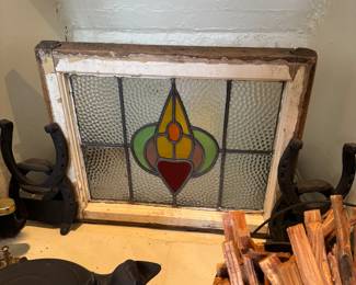 Stained glass window