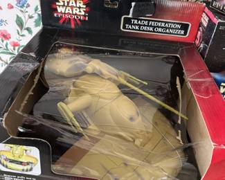 Star Wars games/toys in original boxes, some unopened