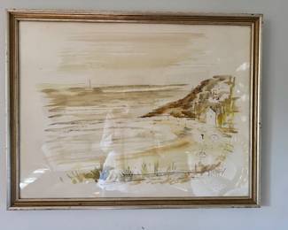 Multiple original watercolors by Birdsey