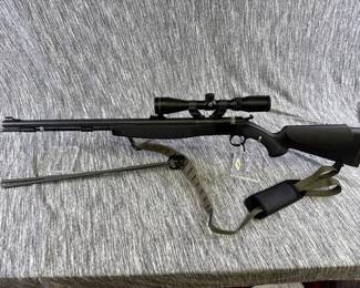 CVA OPTIMA .50 BLACK POWDER RIFLE WITH SCOPE