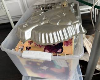 Collectible cake molds and baking/decorating tools