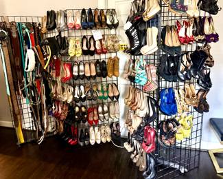 Various clothing, shoes and accessories