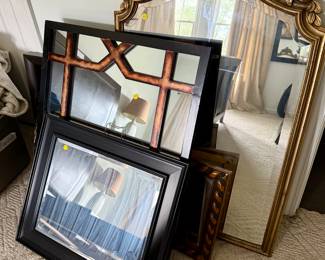 A large selection of wall art