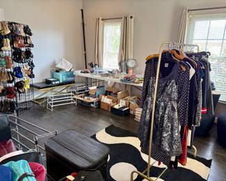 Various clothing, shoes and accessories