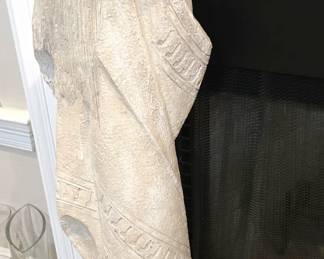 Austin Productions Company 1984 Terra Cotta AOOMA Woman with Vase 47" Tall