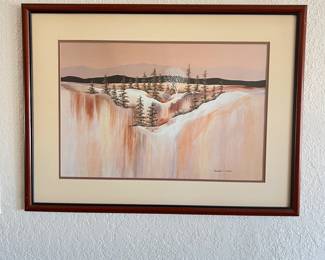 Sarah Lewis framed print