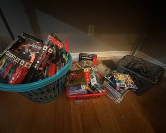 HIGHEST & BEST ON FULL GAMING COLLECTION BY 4:00 SUNDAY 3/23!                     **** PLEASE NOTE: THIS PHOTO ONLY -  GAMES ARE NOT INCLUDED-PACKAGING ONLY ****