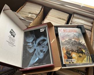 HIGHEST & BEST ON FULL LOT OF COMIC BOOKS BY 4:00 SUNDAY, 3/23. 