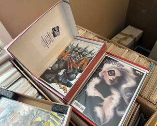 HIGHEST & BEST ON FULL LOT OF COMIC BOOKS BY 4:00 SUNDAY, 3/23. 