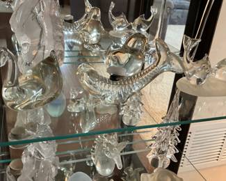 Crystal figurines