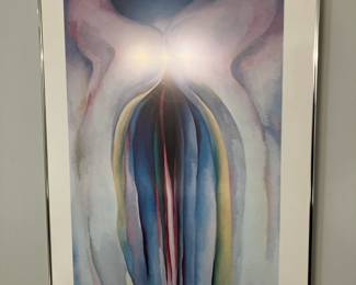 Framed poster