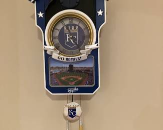 KC Royals "cuckoo" clock