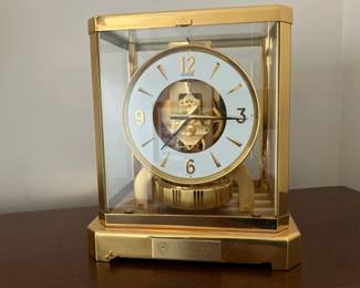 Atmos Jaeger Lecoultre clock