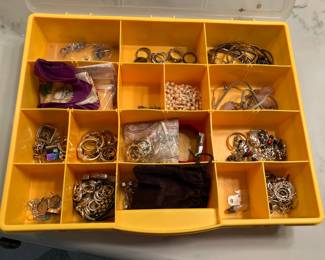 Costume jewelry, some sterling