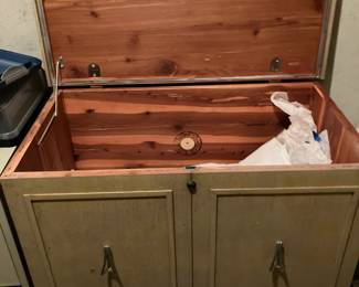 Tall Lane cedar chest w drawer