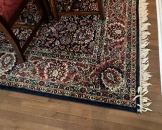 Wool pile Couristan Kashimar rug, 8' by 11' 6"