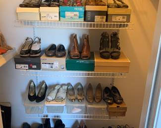 Tons of women’s shoes