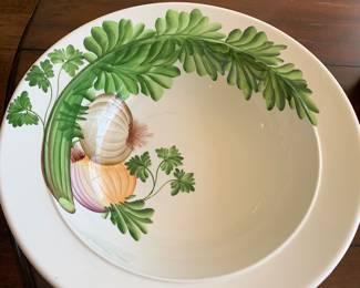 Decorative serving bowl, Italian