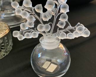 Lalique perfume bottle