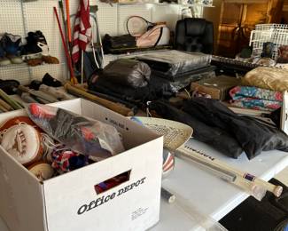 Garage packed full of goodies