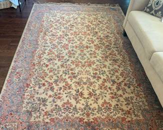 Wool area rug