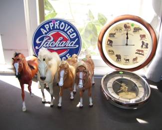 Toy Horses and Wall Clocks