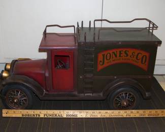 Wood Toy Moving Truck - HUGE & HEAVY
