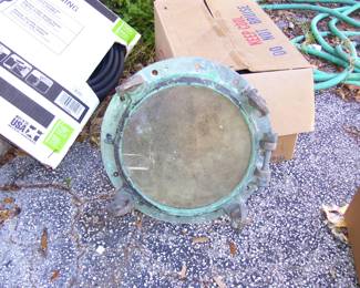 Authentic Brass Porthole - Large and HEAVY