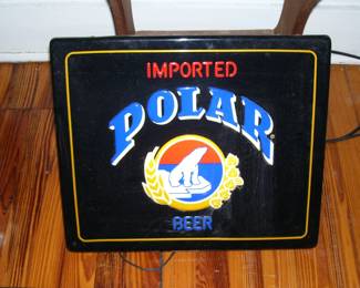 Polar Beer Lighted Sign