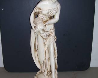 Greek Lady with Water Jug Statue