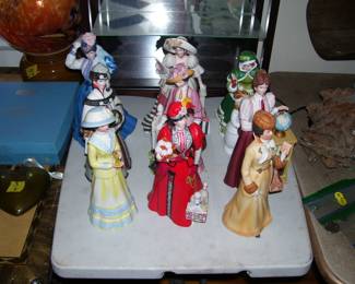 Avon Salesperson Award Figurines