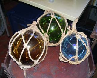 Vintage Glass Fishing Floats