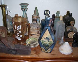 Liquor Decanters & Bottles