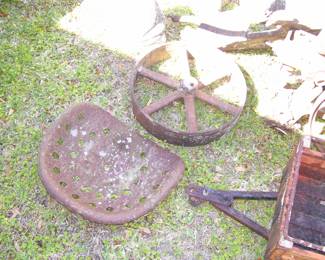 Antique Tractor Seat