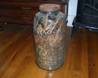 HUGE Vintage Mason Jar