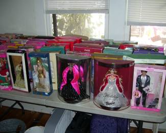 Barbie Dolls - Over 80 of Them All New In The Box