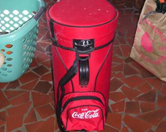 Coca-Cola Golf Bag Style Cooler