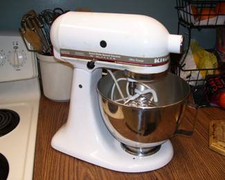 Kitchen-Aid Heavy Duty Mixer with  Attachments