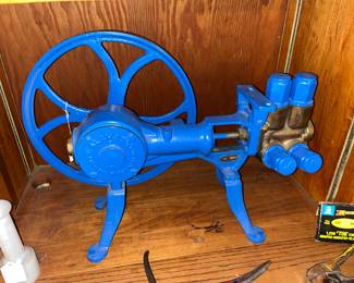 Restored Kalamazoo National Water Lift Co. pump