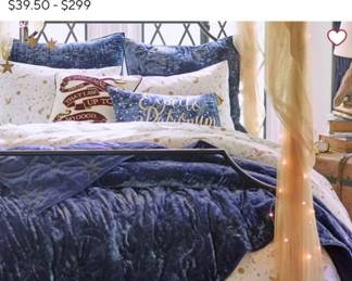 PB Teen Harry Potter Magical Velvet Quilt Twin XL $90
