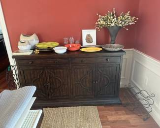 Pottery Barn Lorraine Buffet Table 
