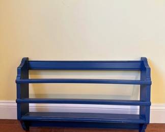 Crate and Barrel Wood Book Shelf $30