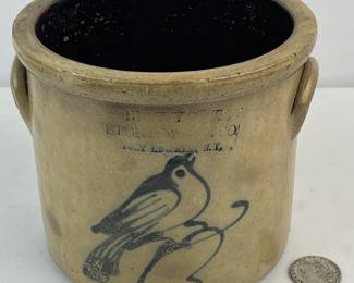 USA 4 Gal Crown Crock (GEC) USA 4 Gal Crown Crock (GEC)