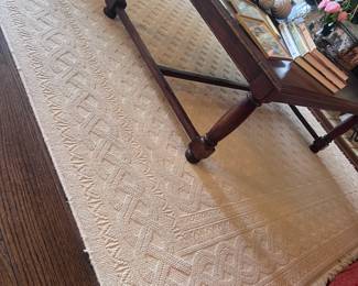 Beautiful neutral area rug