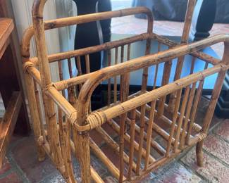 MCM Bamboo mag rack