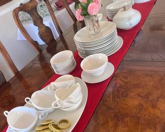 ALL WHITE FINE BONE ROSENTHAL 