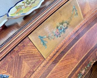 Love the marquetry, parquetey and hardware