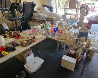 China, ceramics and glass. 